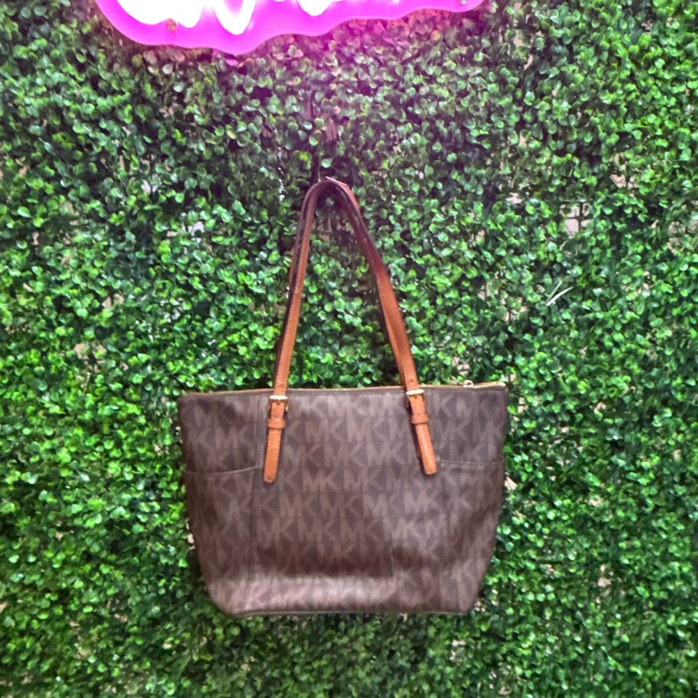 Michael Kors Signature Brown Tote